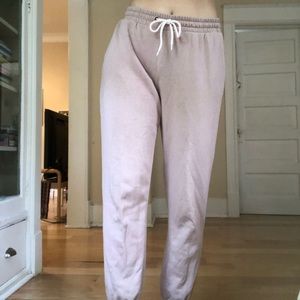 Light pink Old Navy sweatpants